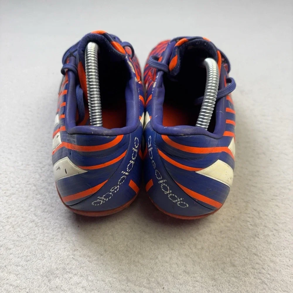 Adidas Predator Shoes Mens Size 11 Orange Blue Striped Soccer Cleats B35472